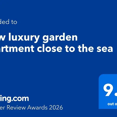 Διαμέρισμα New Luxury Garden Close To The Sea Kalogrea