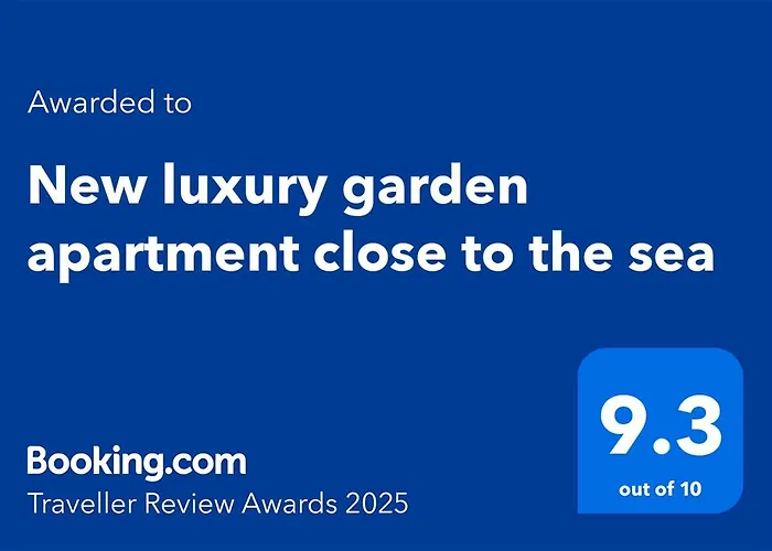 New Luxury Garden Close To The Sea